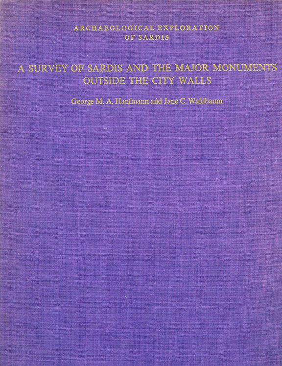 Rapor 1: A Survey of Sardis and the Major Monuments Outside the City Walls